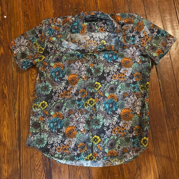 Wildfang essential button up shortsleeve floral - Picture 1 of 4